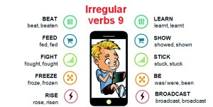 Read more about the article Irregular verbs 9