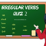 Irregular verbs quiz 2
