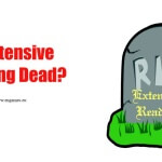 Is extensive reading dead?