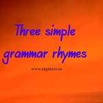 Simple grammar rhymes