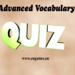 Advanced Vocabulary Quiz 2