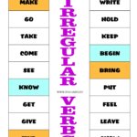Irregular Verbs – Board Game