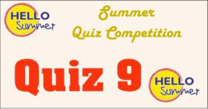 Competition quiz 9
