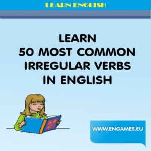 Read more about the article Fifty most frequent irregular verbs