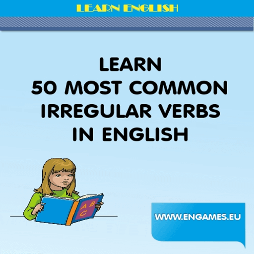 Learn 50 irregular verbs in English