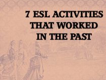 7 ESL activities