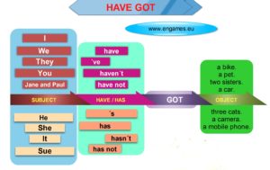 Read more about the article Everything I have to teach the verb HAVE GOT