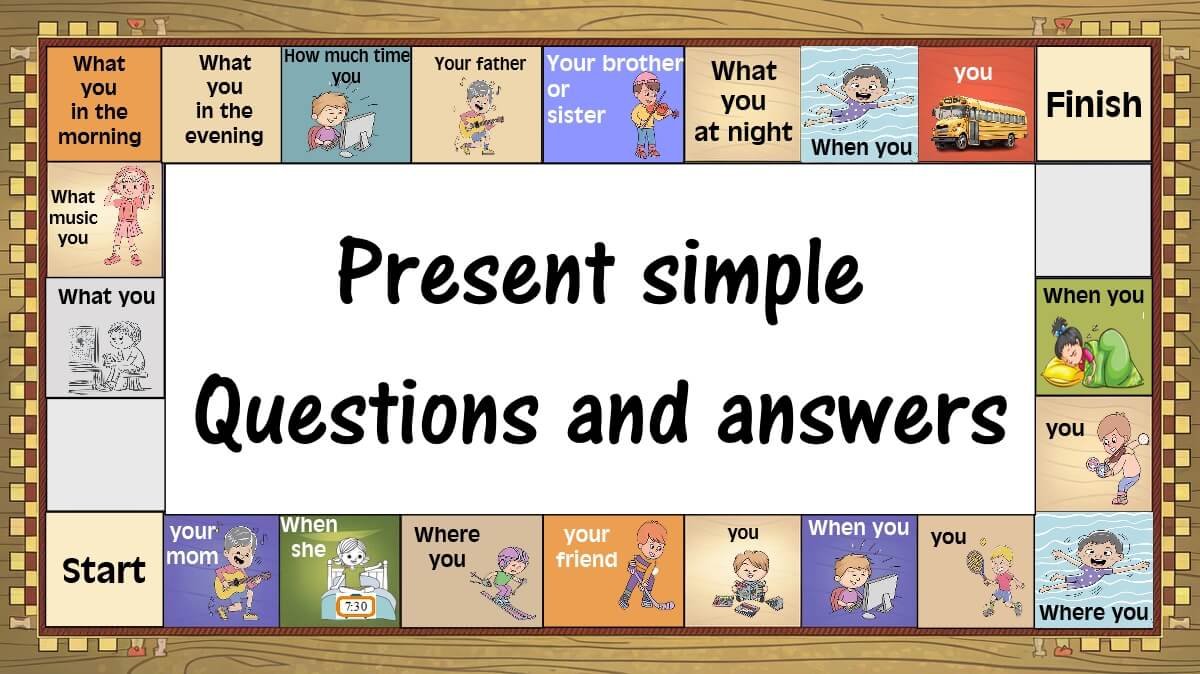 Present simple questions and answers