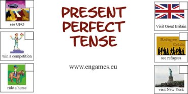 Present perfect tense activities