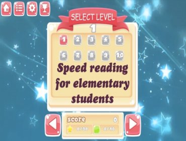 Speed reading for elementary students